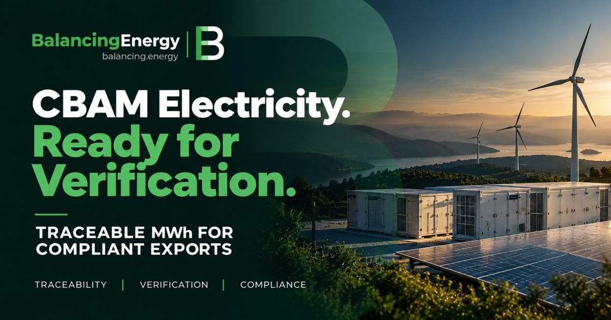 CBAM Electricity verification